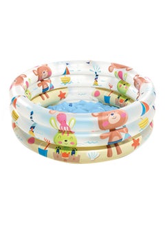 INTEX Beach Buddies 3-Ring Baby Pool 61x22cm  - Image 2