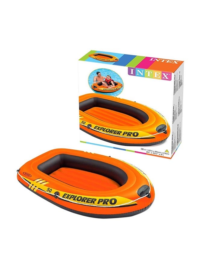 INTEX - Explorer Pro 50 Inflatable Boats 1.37x85x23cm - Image 1