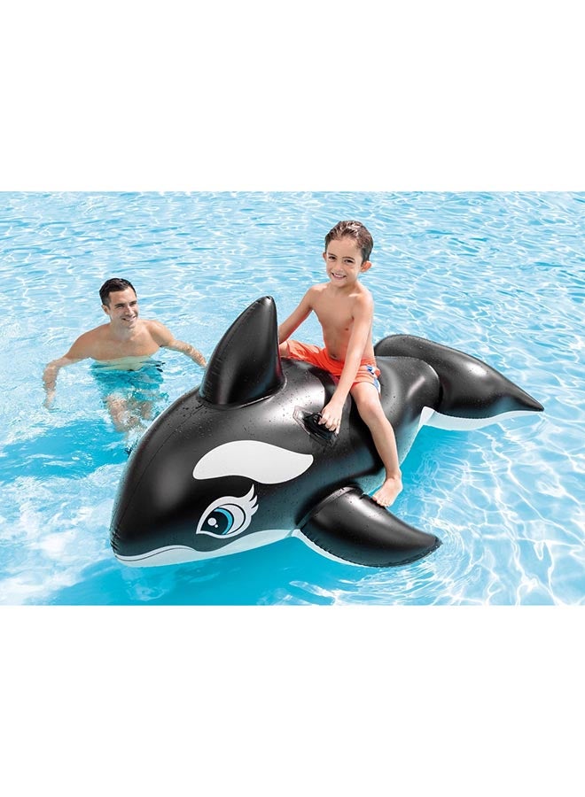 WHALE RIDE-ON AGE 3+ YEARS 1.88m x 1.22m 193x119cm