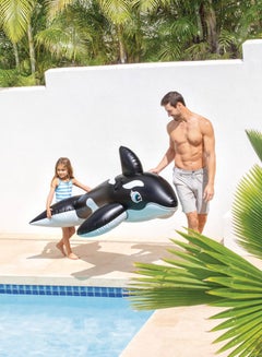 INTEX WHALE RIDE-ON AGE 3+ YEARS 1.88m x 1.22m 193x119cm  - Image 3