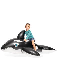INTEX WHALE RIDE-ON AGE 3+ YEARS 1.88m x 1.22m 193x119cm  - Image 2