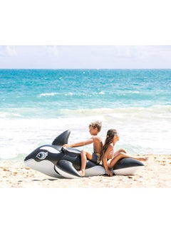 INTEX WHALE RIDE-ON AGE 3+ YEARS 1.88m x 1.22m 193x119cm  - Image 4