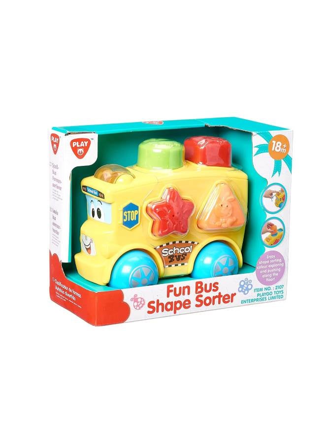 PLAYGO Fun Bus Shape Sorter Assorted  - Image 3