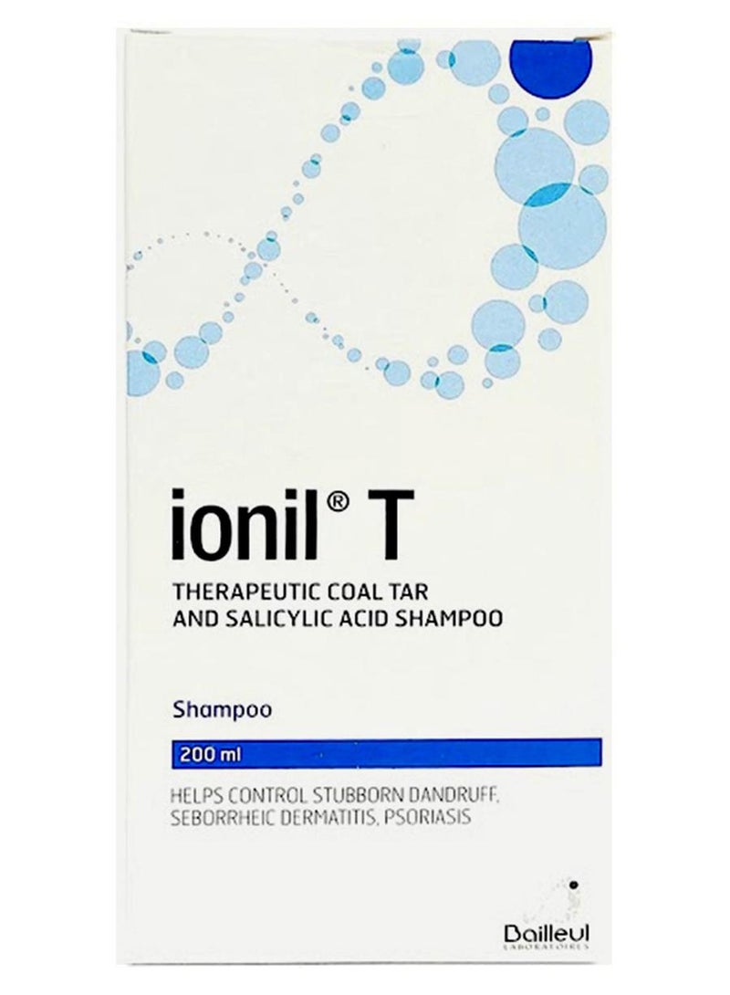 Ionil Therapeutic Coal
Tar and Salicyclic acid Shampoo 200ml - Image 1