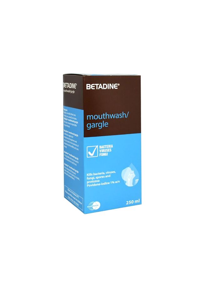 Betadine Antiseptic Gargle And Mouthwash 250ml