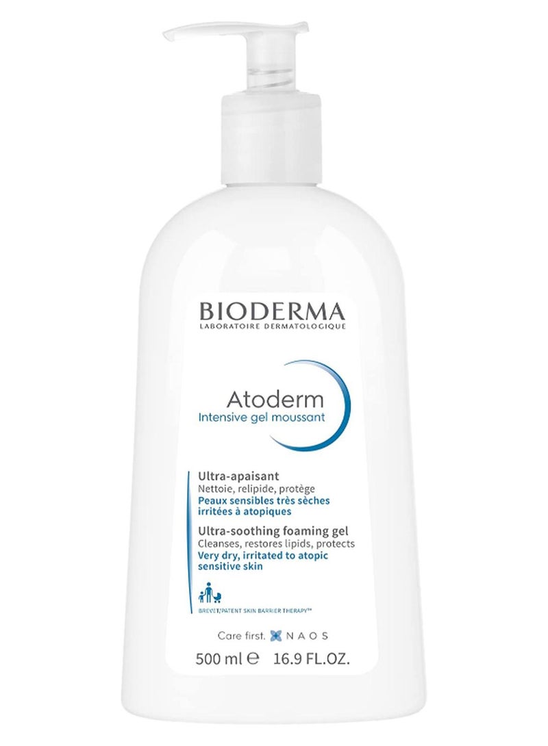 Bioderma Atoderm Intensive Gel Moussant Cleanser 500ml - Image 1