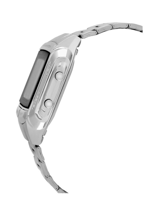 CASIO Men's Stainless Steel Digital Watch DB-360-1ADF - 35 mm - Silver - Image 4