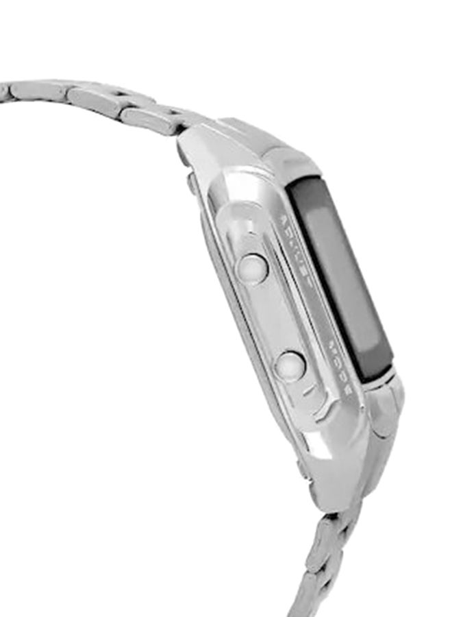 CASIO Men's Stainless Steel Digital Watch DB-360-1ADF - 35 mm - Silver - Image 3