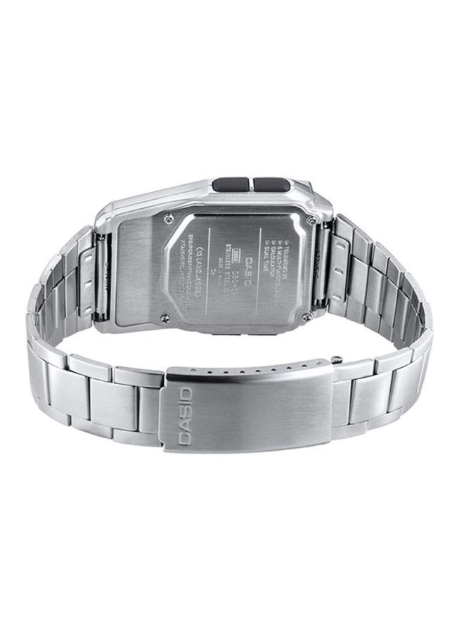 CASIO Men's General Data Bank Watch DBC-32D-1ADF - 50 mm - Silver - Image 2
