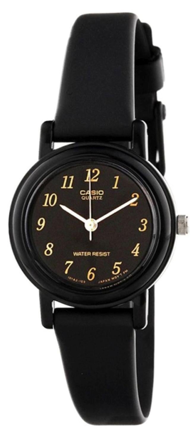 CASIO Women's Youth Water Resistant Analog Watch LQ-139AMV-1LDF - 31 mm - Black - Image 1