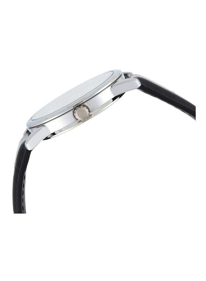 كاسيو ساعة يد رسمية بعقارب ومقاومة للماء طراز MTP-V001L-1BUDF - 38 مم - أسود للرجال - Image 3