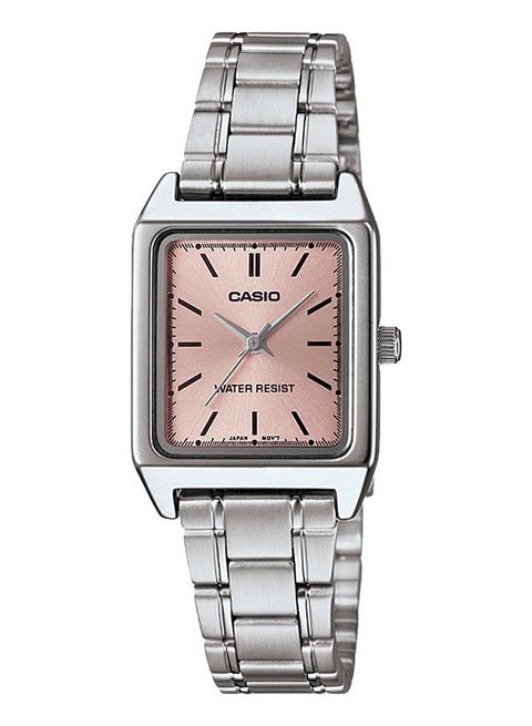 Women's Stainless Steel Analog Quartz Watch LTP-V007D-4EUDF - 31 mm - Silver