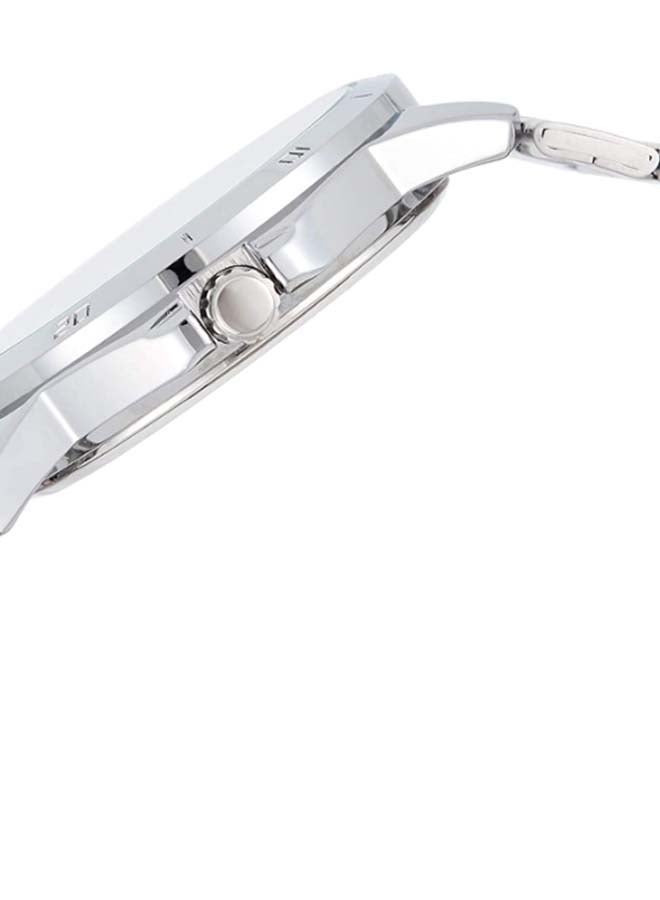 كاسيو ساعة يد بعقارب مقاومة للماء طراز LTP-V004D-7BUDF - 35 مم - فضي للنساء - Image 3