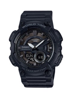 Men's Synthetic Analog & Digital Quartz Watch AEQ-110W-1BVDF - 47 mm - Black - pnsku/N11943741A/45/_/1712226421/0979a9f3-260e-4375-86d3-c52675ce0d66