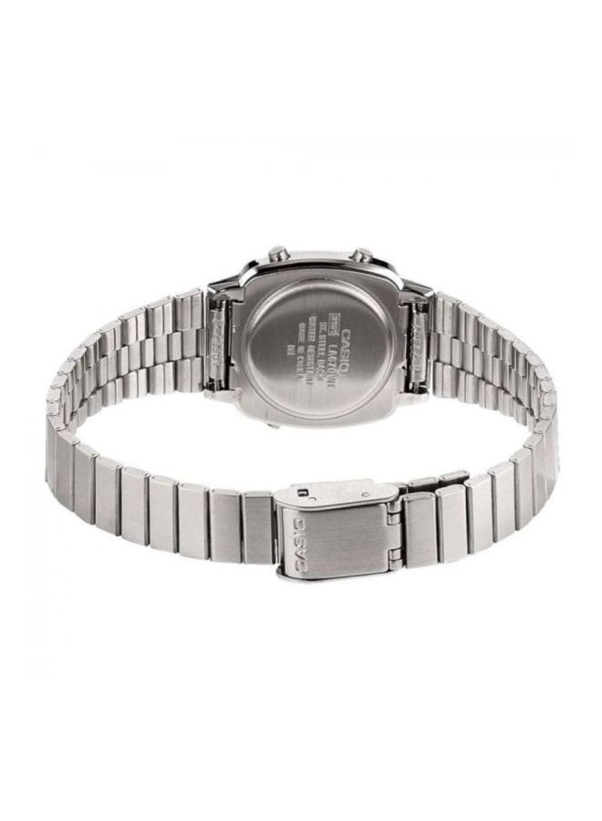 كاسيو ساعة يد رقمية مقاومة للماء طراز LA670WA-1DF للنساء - Image 2