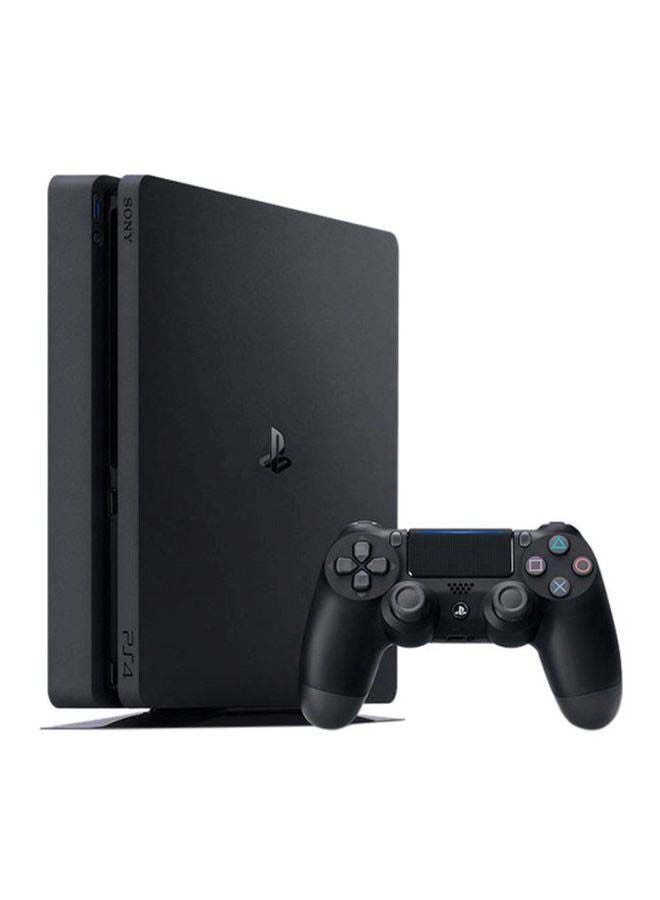 Sony PlayStation 4 Slim 500GB Console With Controller - Black - Image 1