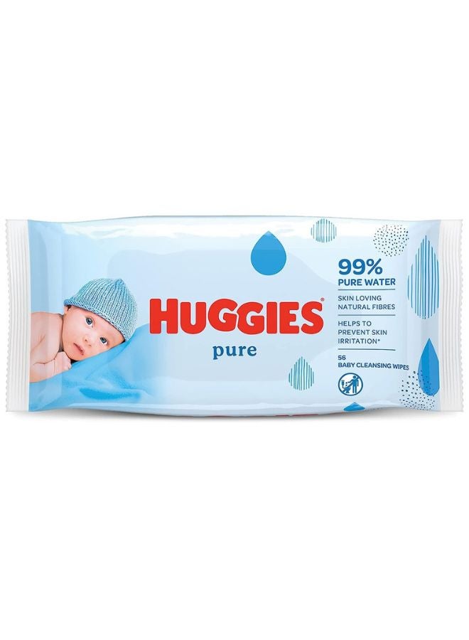 Huggies - Natural Baby Wipes 56 Count - Image 1