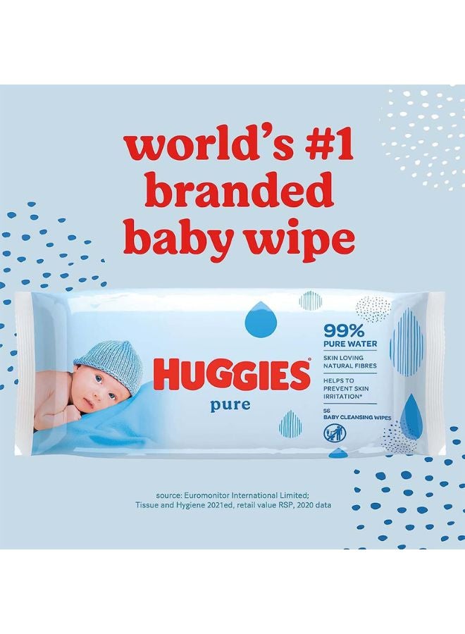 Huggies - Natural Baby Wipes 56 Count - Image 1