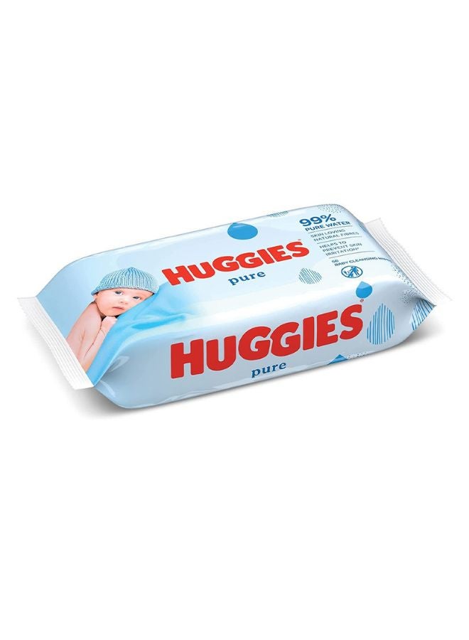 Huggies - Natural Baby Wipes 56 Count - Image 1
