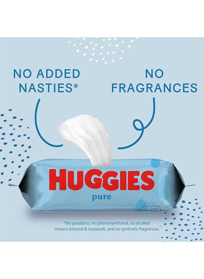 Huggies - Natural Baby Wipes 56 Count - Image 1
