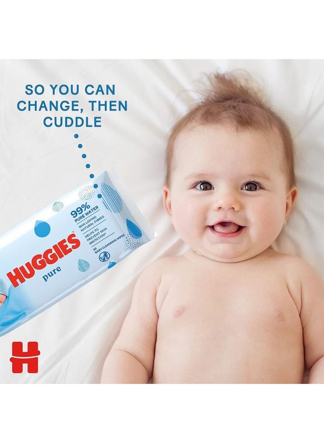 Huggies - Natural Baby Wipes 56 Count - Image 1
