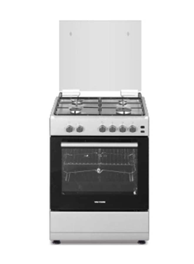 Wolf Power 60 X 60 Cm, Full Safety Gas Cooking Range With 4 Gas Burners, Automatic Ignition, Stainless Steel, 1 Year Warranty WCR6060FS Silver - Image 3