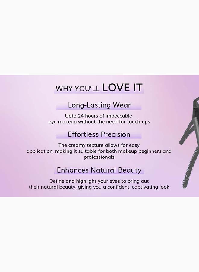 FOREVER52 Waterproof Smoothening Eye Pencil For Long Lasting Eye Makeup F512 White - Image 4