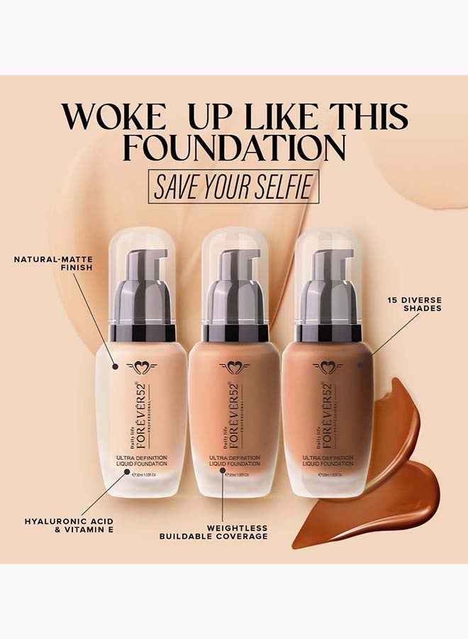 FOREVER52 Ultra Definition Liquid Foundation FLF007 - Image 3