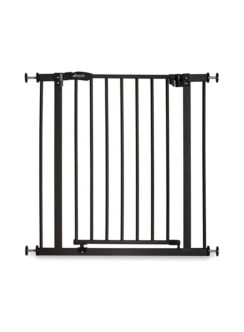 hauck - Close N Stop Gateway With Extension - Charcoal - Image 1