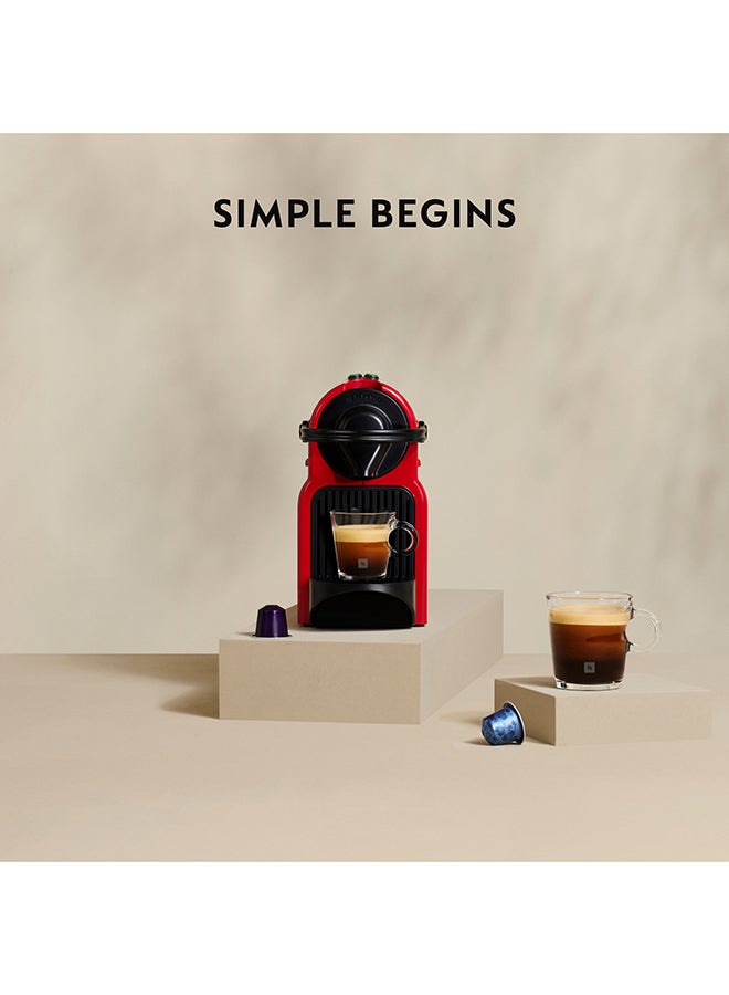 Nespresso - Inissia Coffee Machine By Nespresso, Ruby Red, 0.7L (UAE Version) 0.7 L 1260 W C40-ME-RE-NE4 Red - Image 1