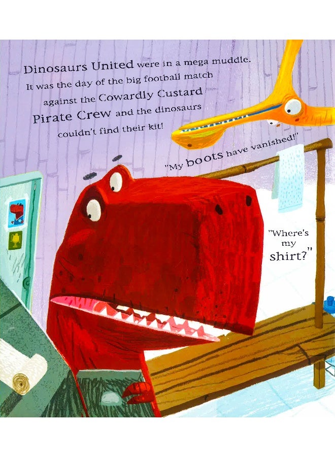 Dinosaurs United And The Cowardly Custard Pirate Crew - Paperback English by Sam Hay - Image 3