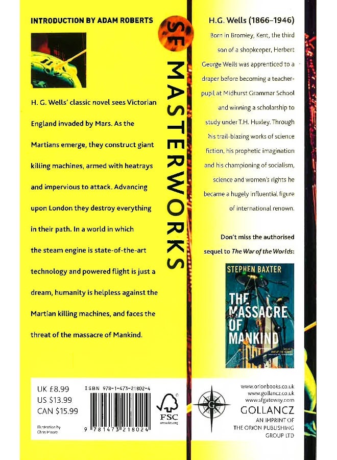 كتاب The War Of The Worlds - غلاف ورقي عادي الإنجليزية - Image 2