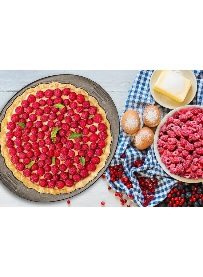 Tefal - TEFAL Baking Mold | Easy Grip 27 cm Tart Baking Pan| Carbon Steel | 2 Years Warranty | J1628345 Grey 27cm - Image 1