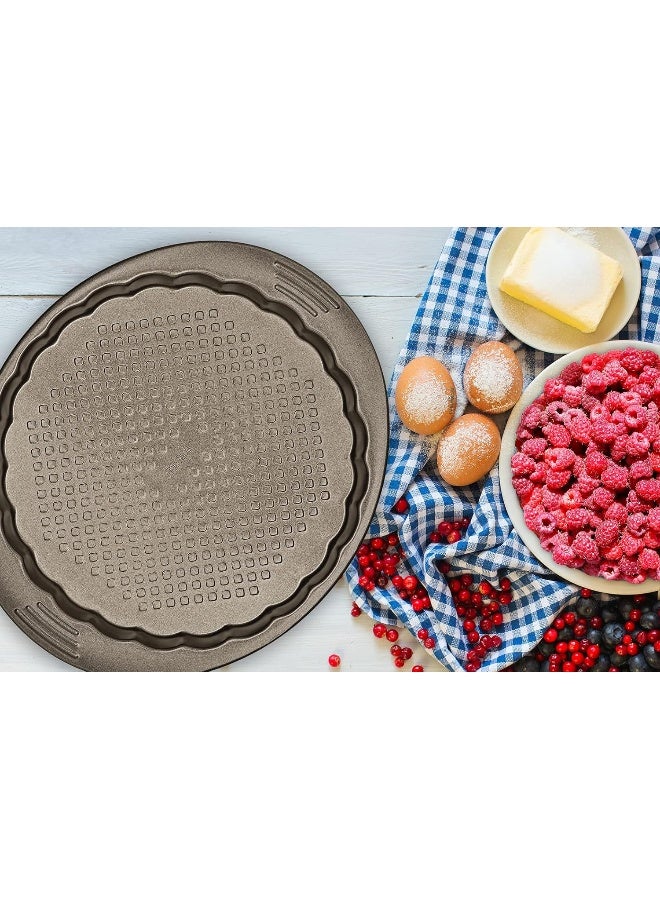 Tefal - TEFAL Baking Mold | Easy Grip 27 cm Tart Baking Pan| Carbon Steel | 2 Years Warranty | J1628345 Grey 27cm - Image 1