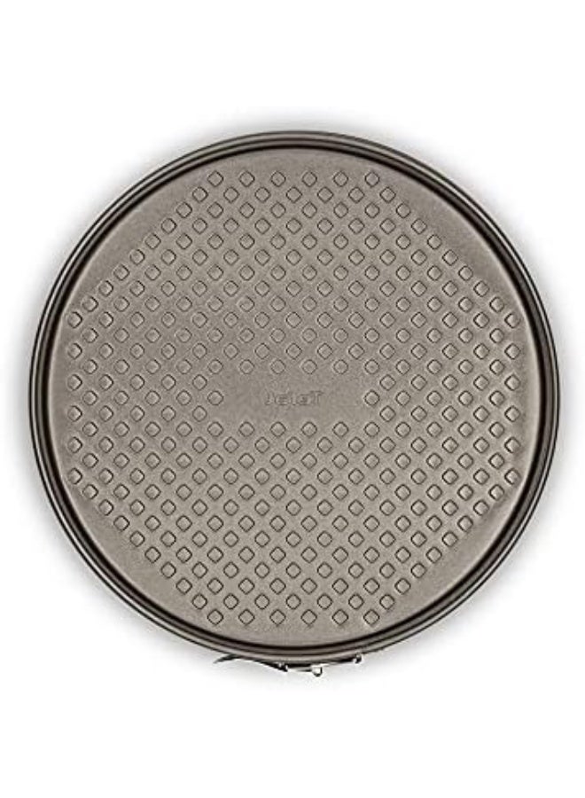 Tefal TEFAL Spring Form Baking Mold | Easygrip 27 cm round baking tray | Carbon Steel | 2 Years Warranty | J1626345 Brown 27cm  - Image 2