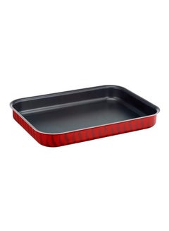 Les Specilistes 25X19Cm Rectangular Roasting Dish, Non-Stick Red 25x19cm