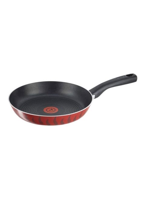 Tempo Flame 30Cm Fry Pan / Frying Pan, Aluminum Non-Stick Red 30Cm