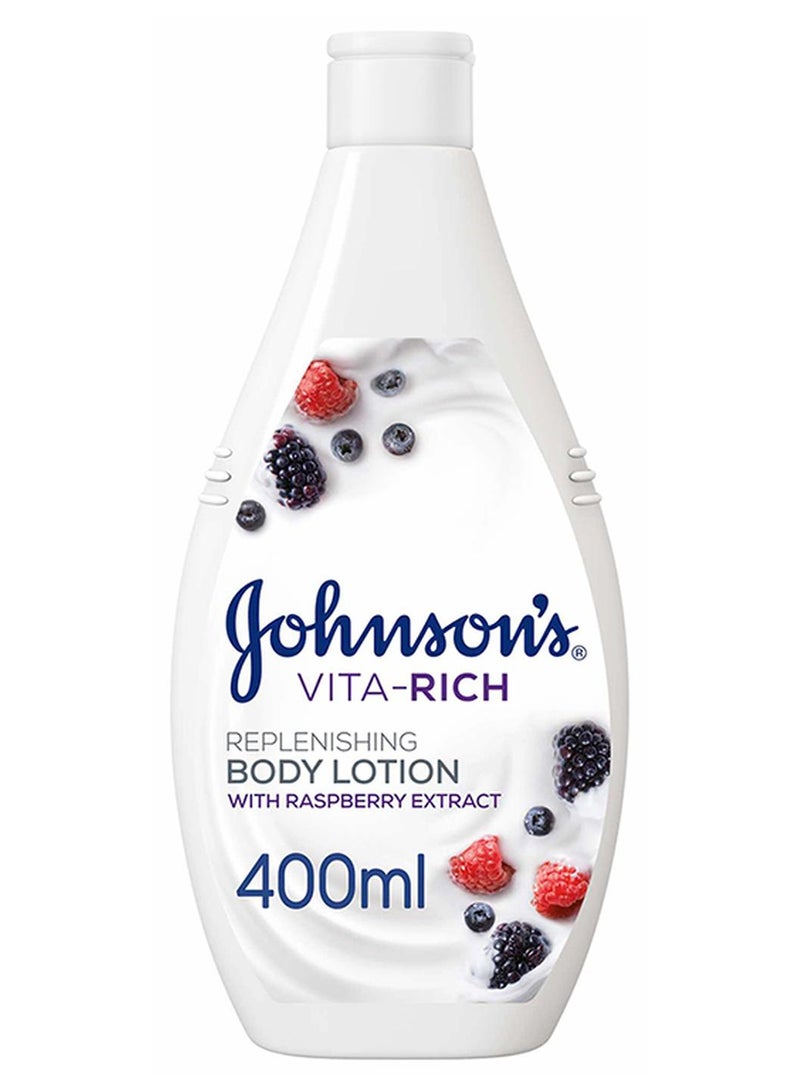 Vita Rich Replenishing Body Lotion With Raspberry Extract 400ml