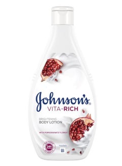 Johnson's Body Lotion Vita Rich Brightening With Pomegranate Flower Extract 400ml  - Image 1