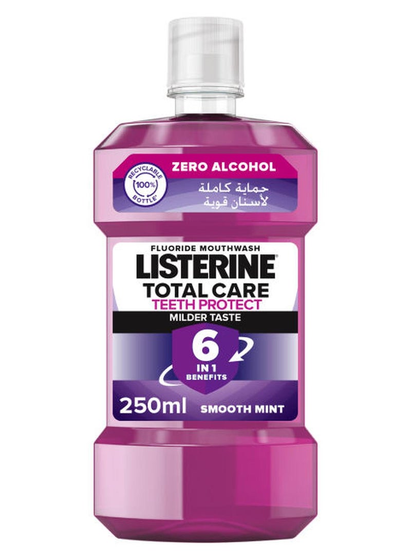 Listerine Mouthwash Total Care Milder Taste 250ml - Image 1