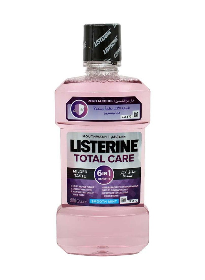 Listerine Mouthwash Total Care Milder Taste 500ml  - Image 1