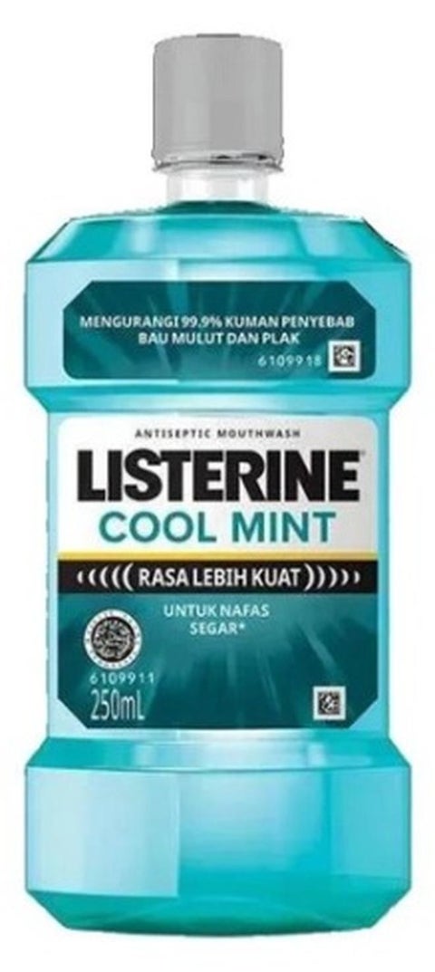 غسول الفم اليومي بنكهة النعناع البارد، مذاق أكثر اعتدالًا، 250 مل 250ملليلتر