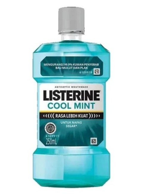 Cool Mint Flavour Daily Mouthwash Milder Taste Cool Mint 250ml