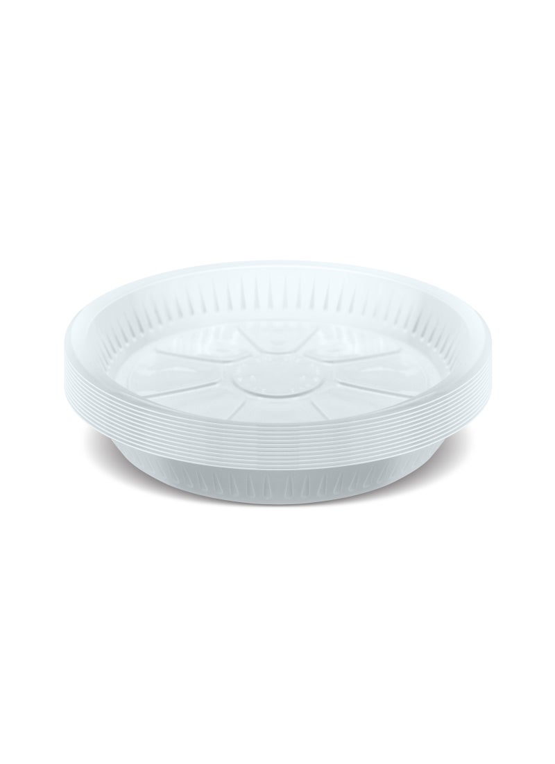 Fun Disposable Plates 25 Pieces White 22cm  - Image 4