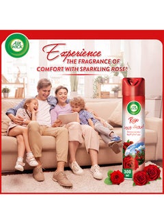 Air Wick Rose Aerosol Pack Of 3 300ml  - Image 2