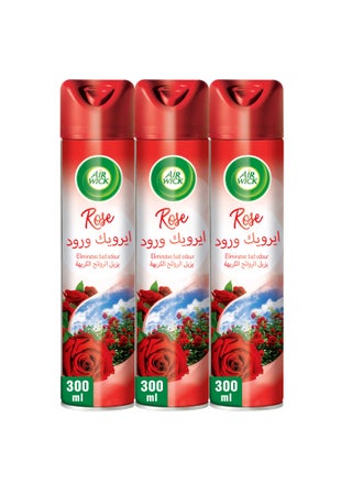 Rose Aerosol Pack Of 3 300ml - pnsku/N12021520A/45/_/1747987990/ca1dd449-779f-4628-9a86-3672c47ead96