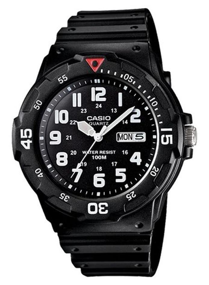 CASIO Men's Diver Classic Sport Analog Watch MRW200-1B - Image 1