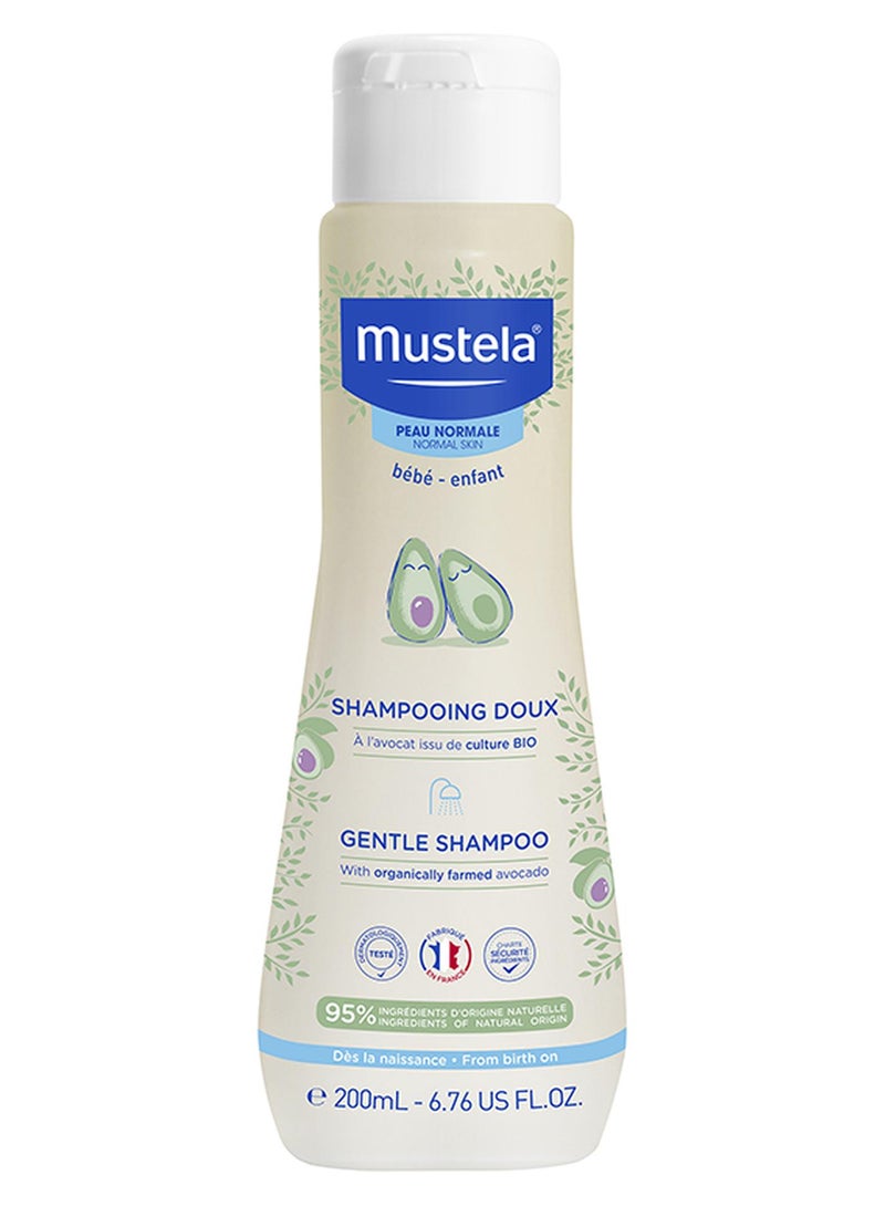 Mustela Gentle Baby Shampoo With Organically Farmed Avocado, 200ml - Image 1