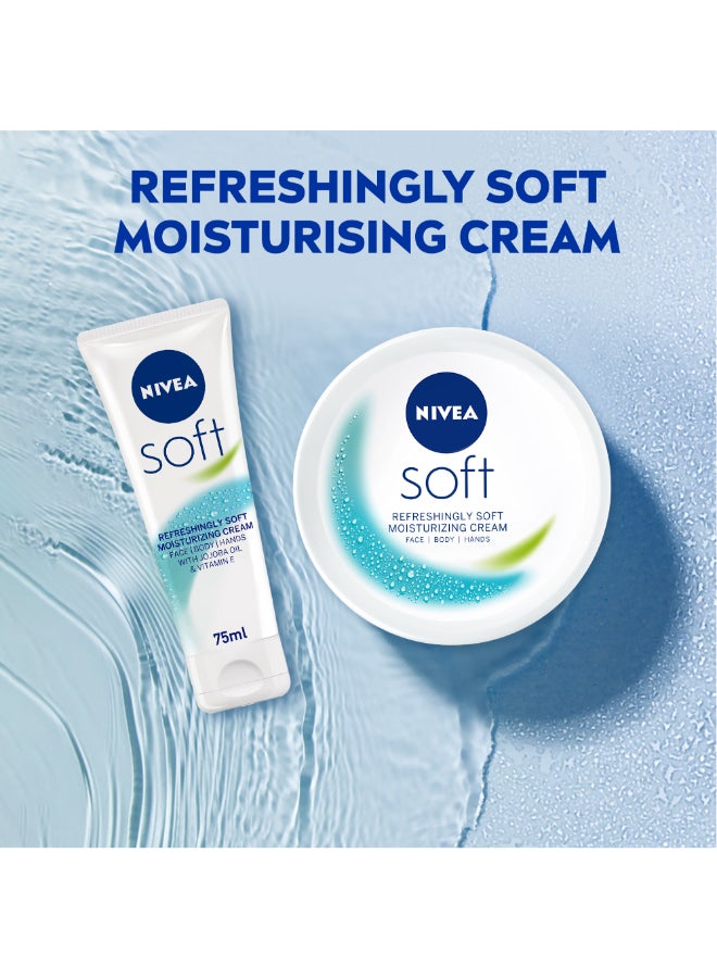 Nivea - Soft Refreshing And Moisturizing Cream 200ml - Image 1