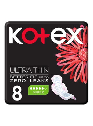Ultra Thin Pads, Super Size Sanitary Pads with Wings, 8 Sanitary Pads 8 Pieces - pnsku/N12172638A/45/_/1701175798/ee69d488-cea5-4b41-915b-98ee647fb826